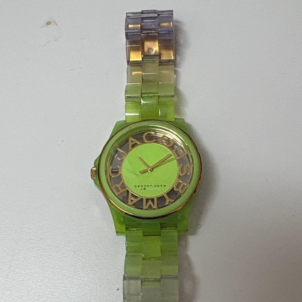 Marc Jacobs Green and Gold Women's Watch